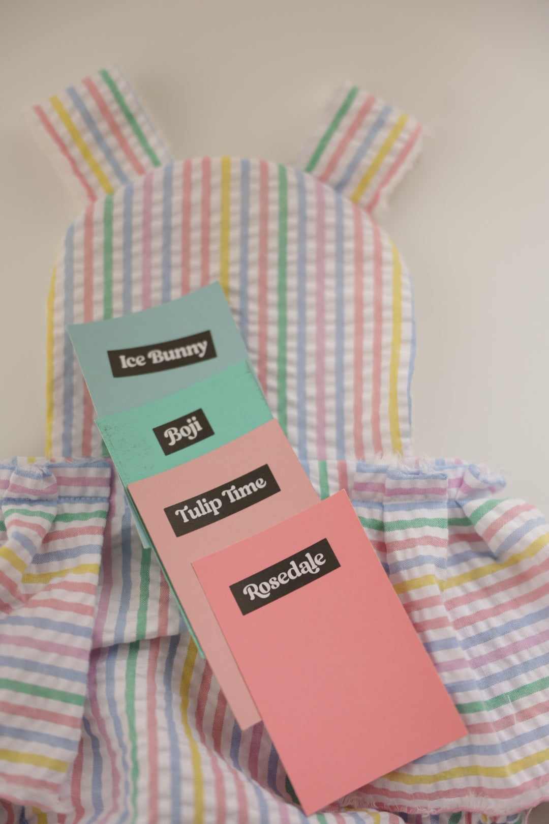 Pastel Ruffle Rainbow Romper