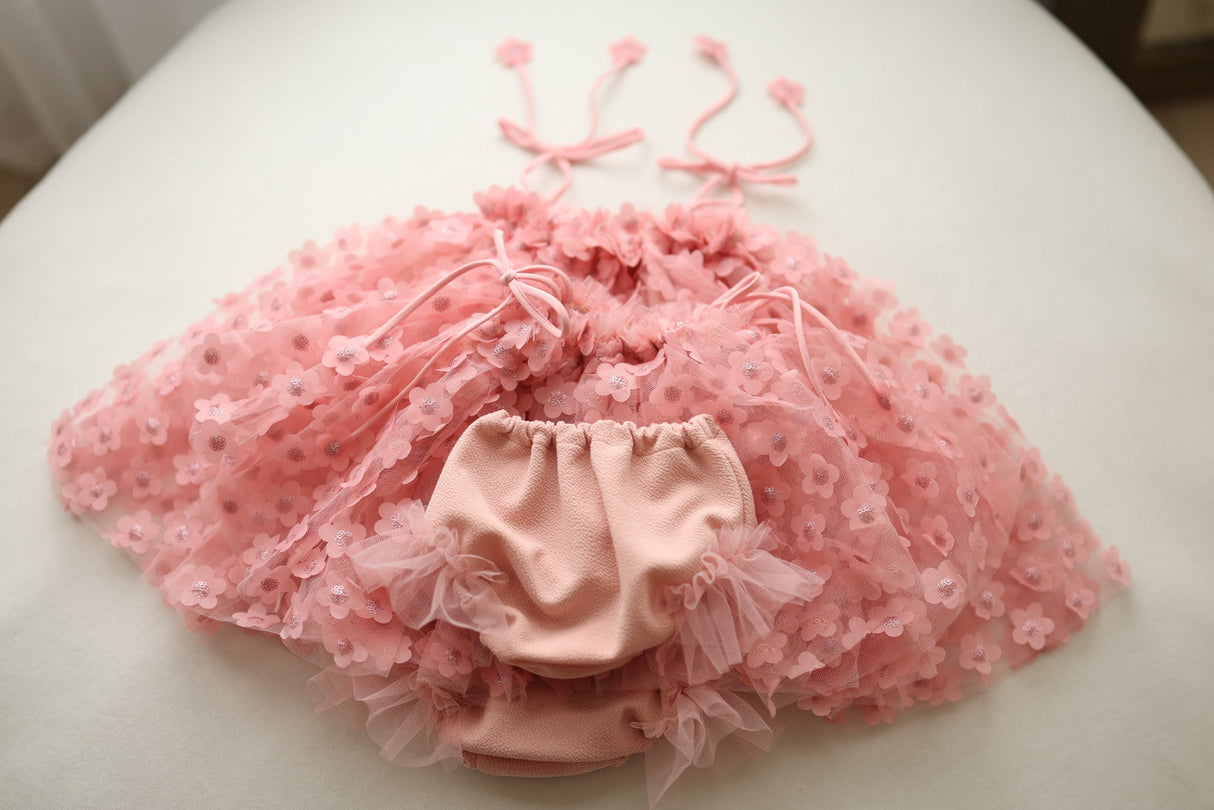 Pink Daisy Two Piece set