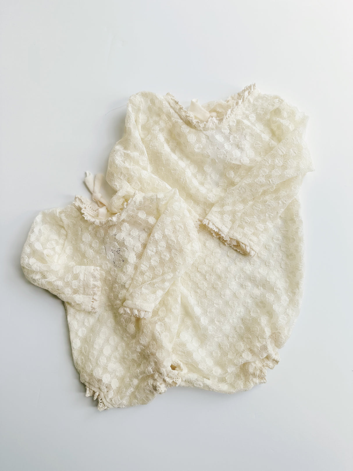 Layering Cream Dot Bodysuit