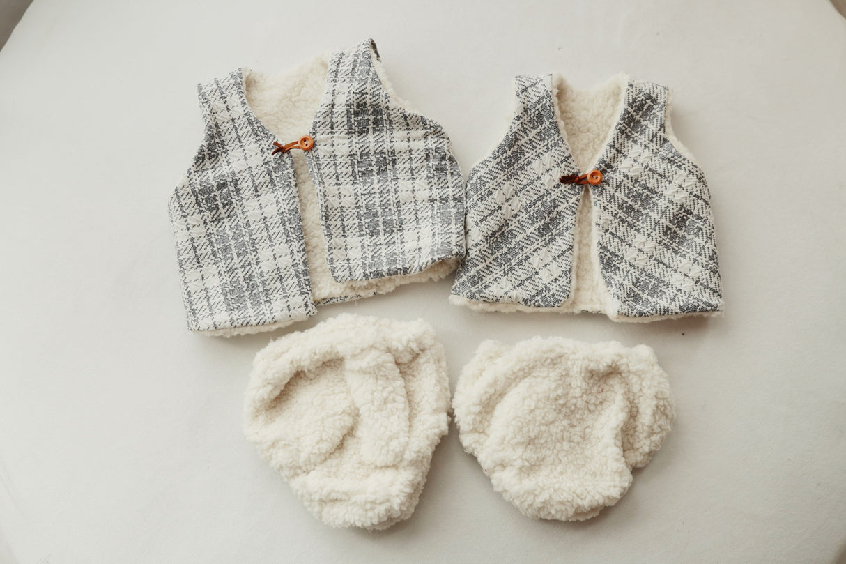 Vest & diaper cover 9-12m