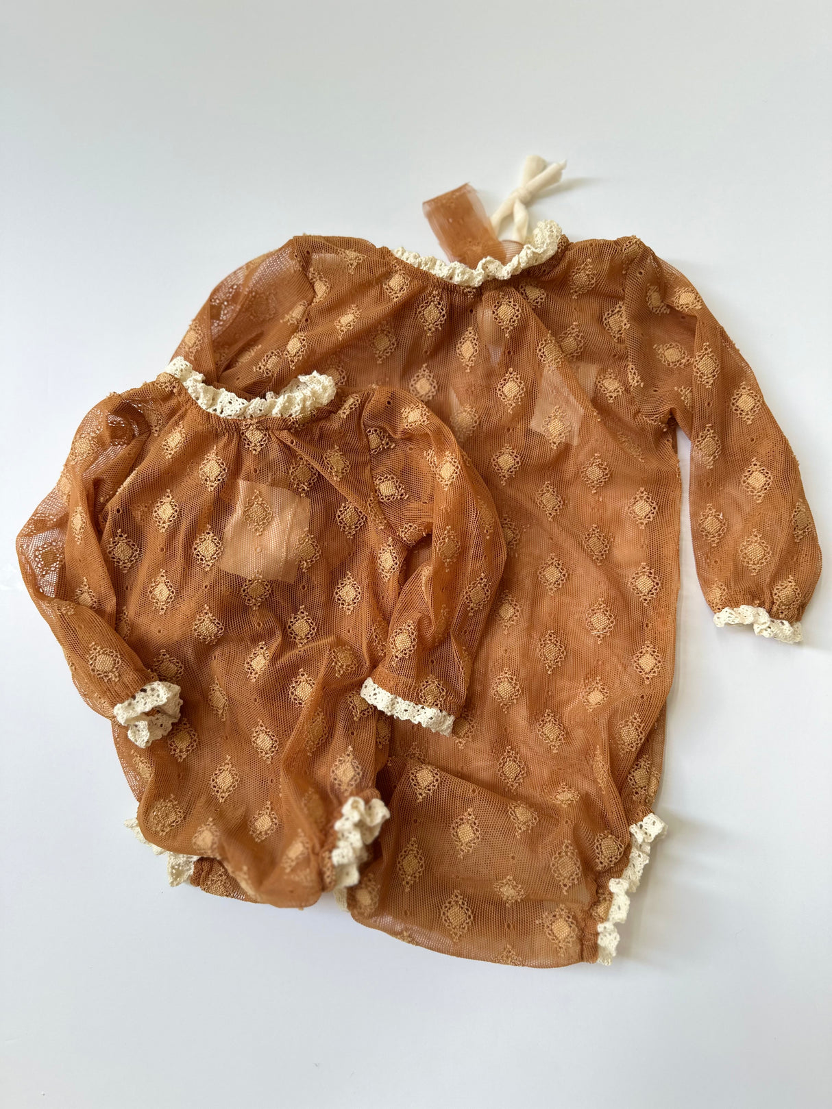 Layering Copper Mesh bodysuit