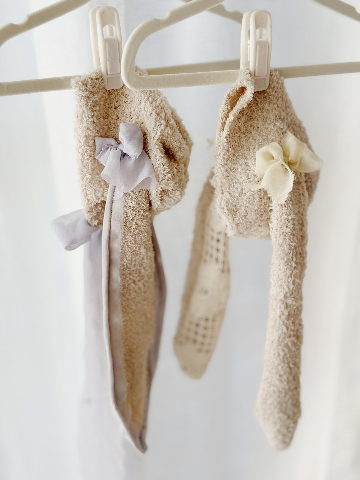 Fuzzy Bunny Sitter Bonnets