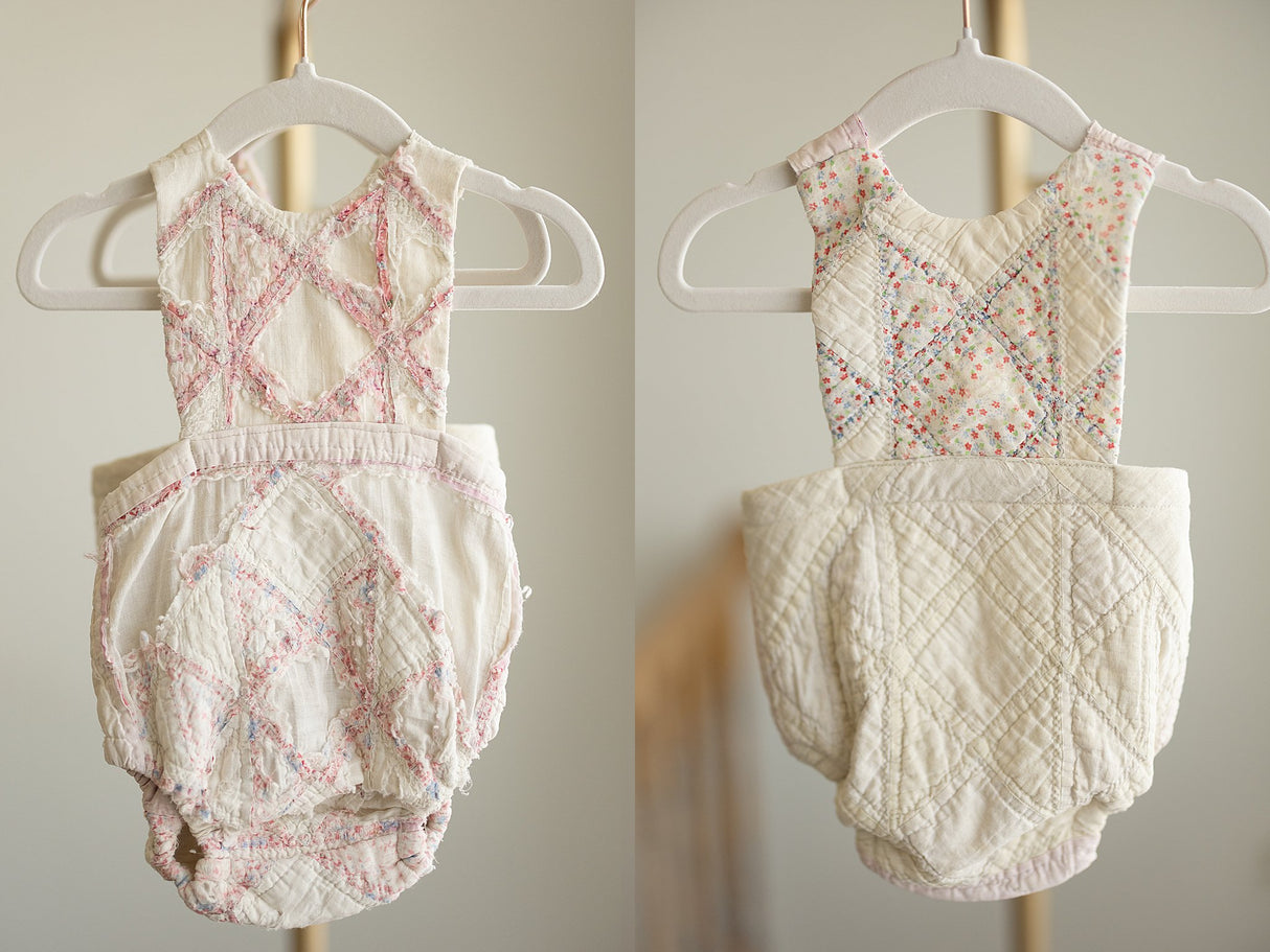 Distressed Romper 9-12m