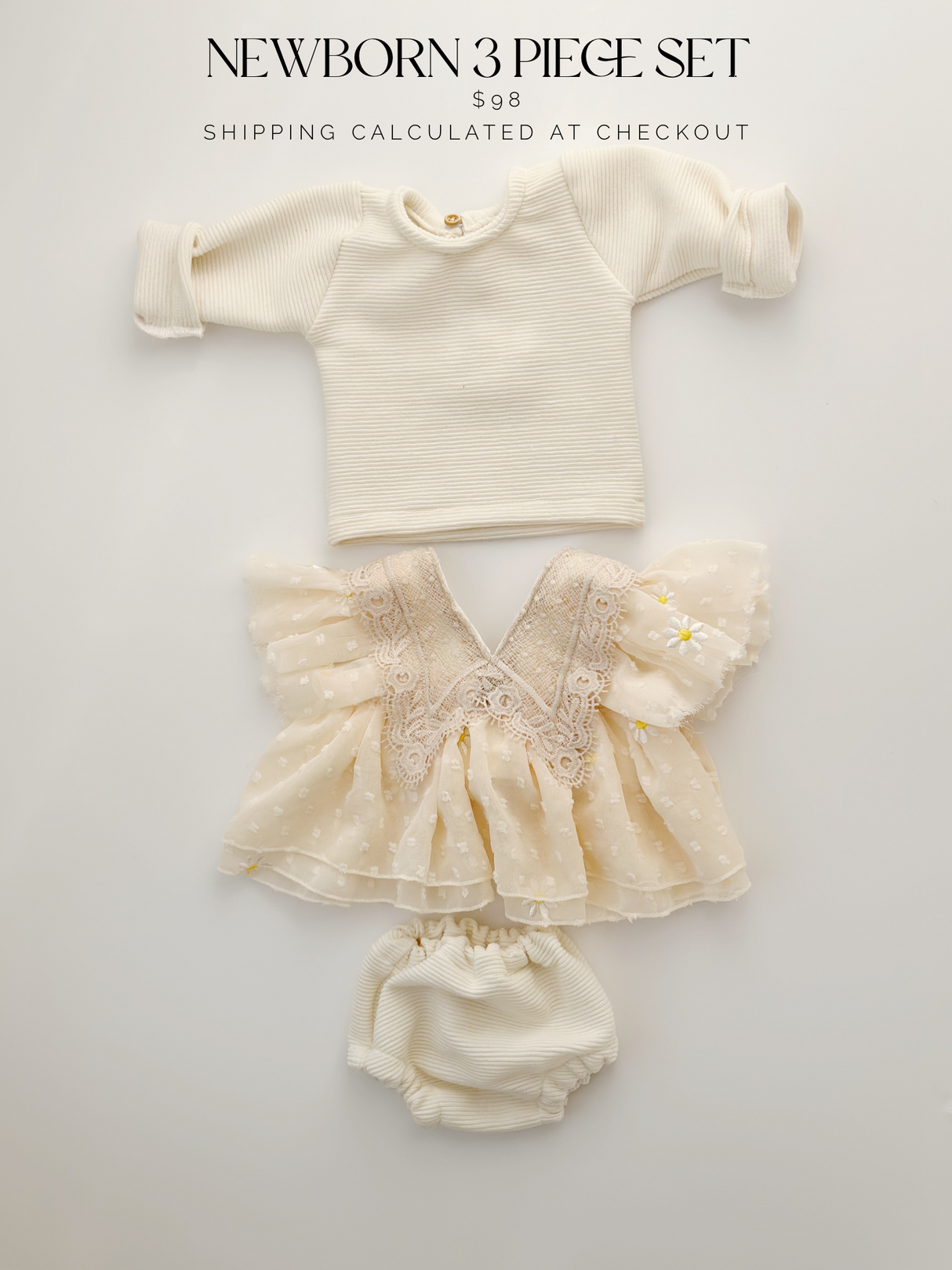 Clair 9-12 momth 3 Piece Set