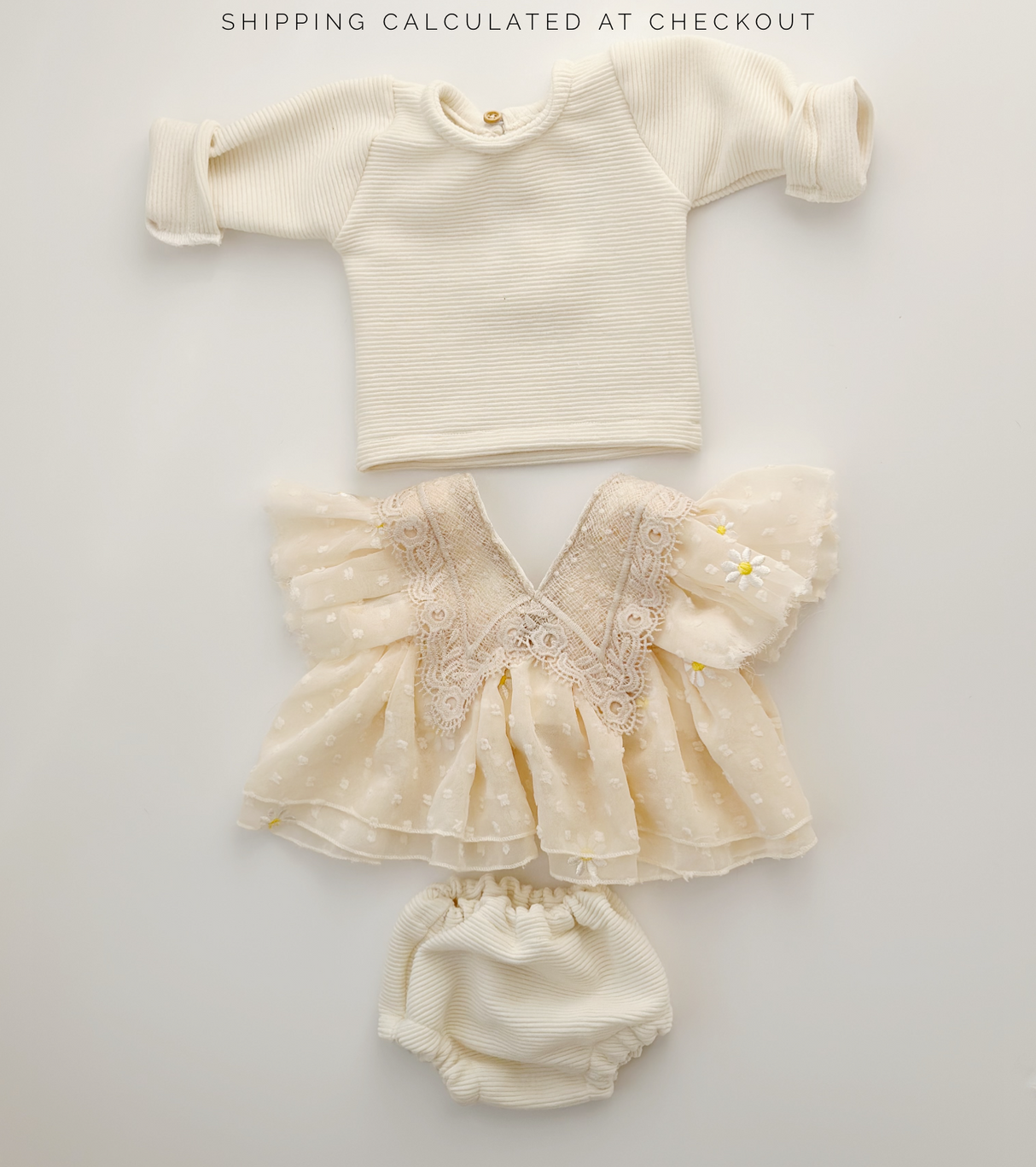 Clair 9-12 month 3 Piece Set