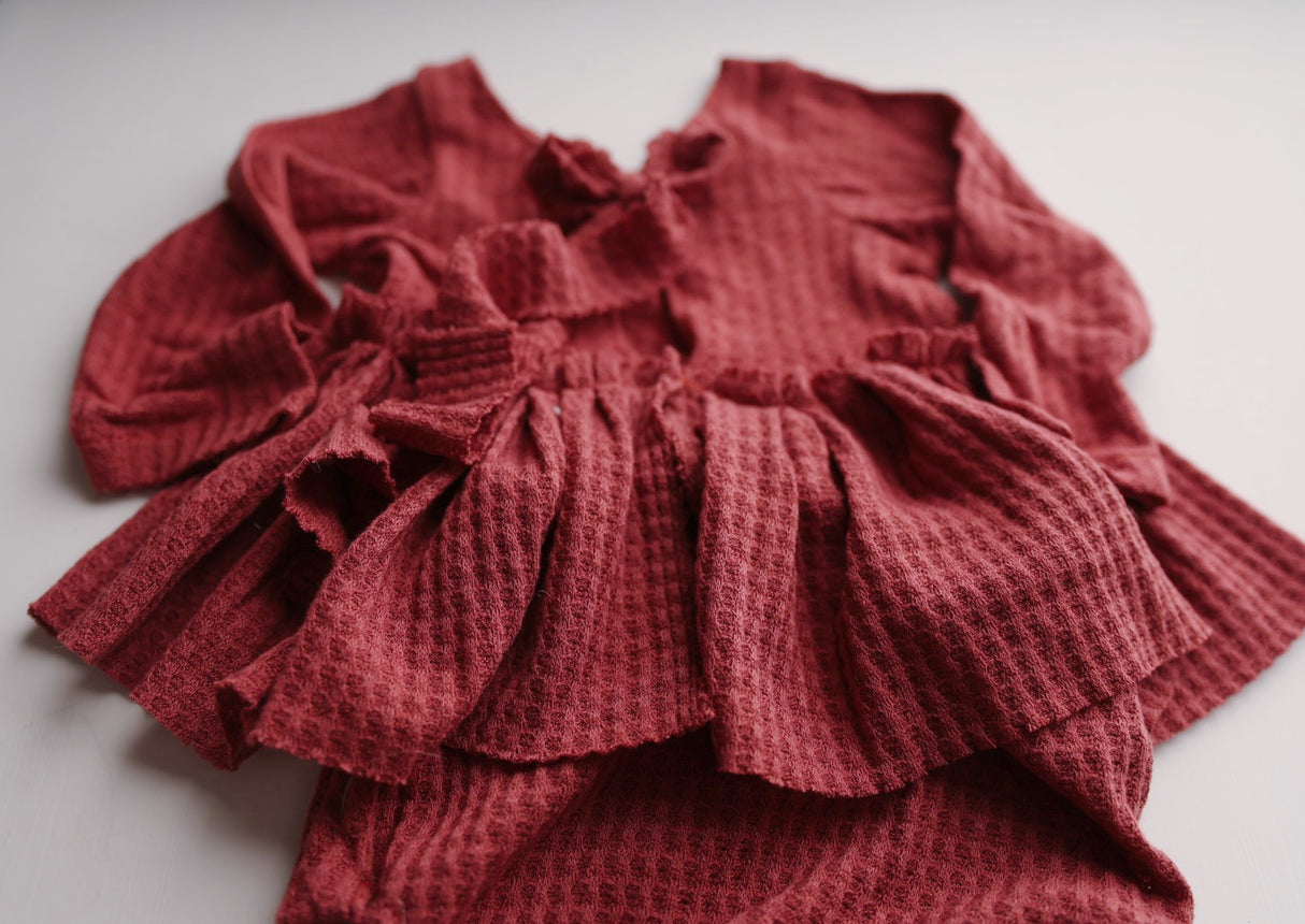 Raspberry waffle 9-12m