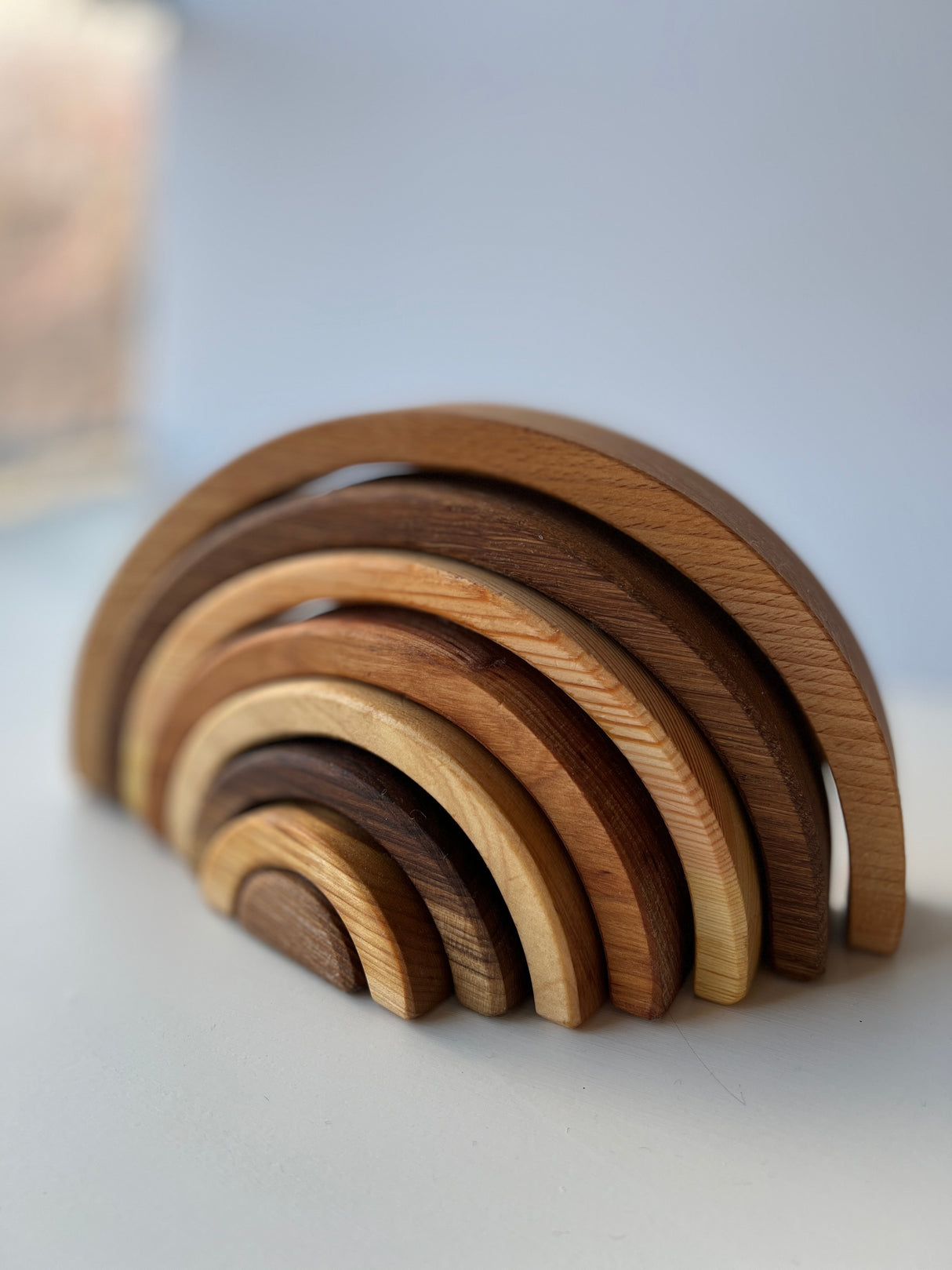 Wooden Rainbow Prop Toy