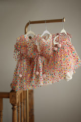 Confetti Skirted Romper