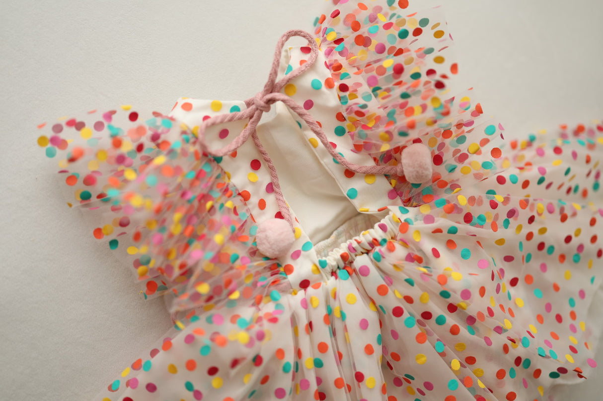 Confetti Skirted Romper