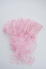 I🖤u sheer hearts collection - PINK