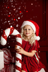 Red Silky Skirted Romper