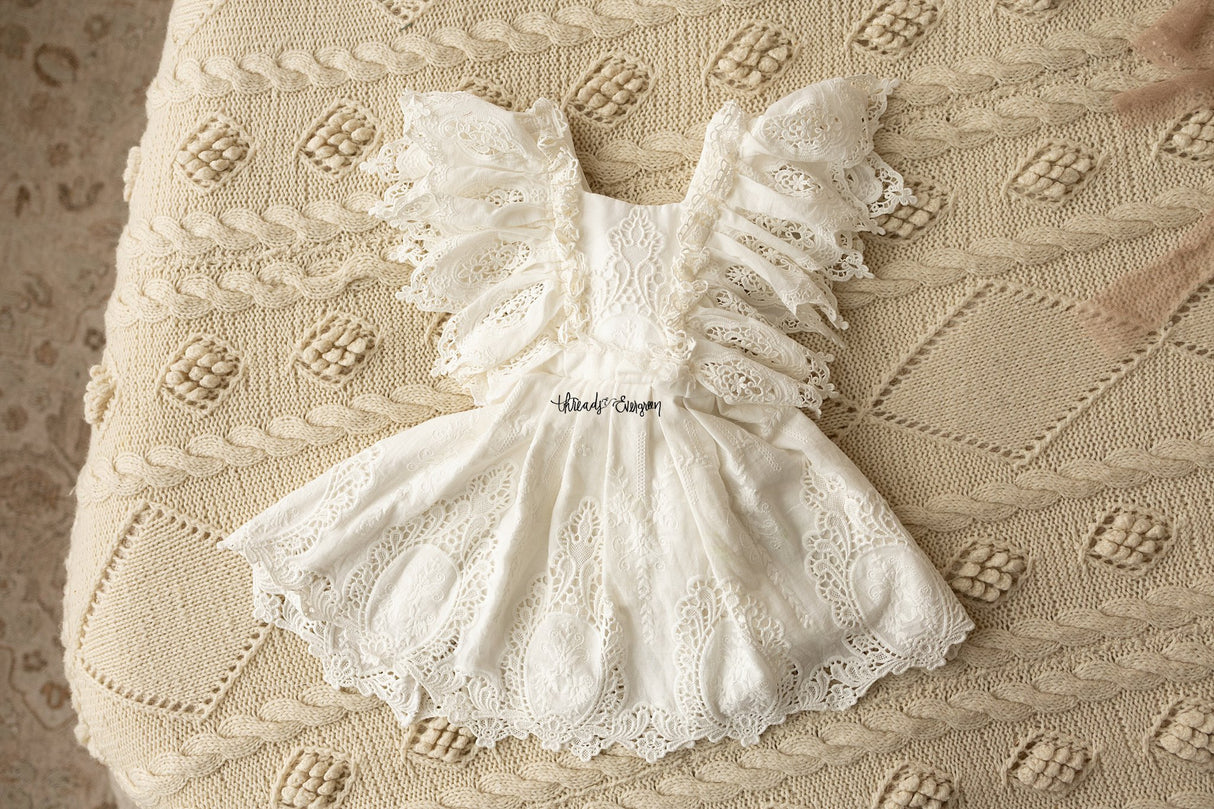 Harriet Heirloom Dress & cover  2/3T