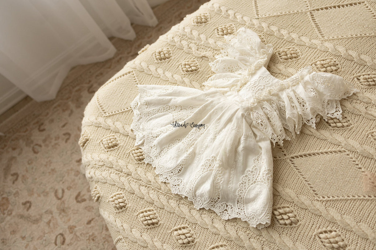Harriet Heirloom Dress & cover  2/3T