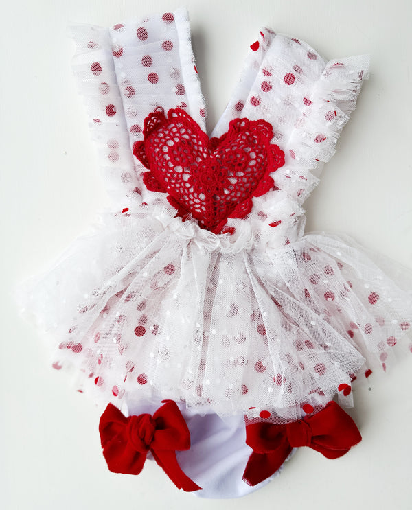 Lace Heart (NB-toddler