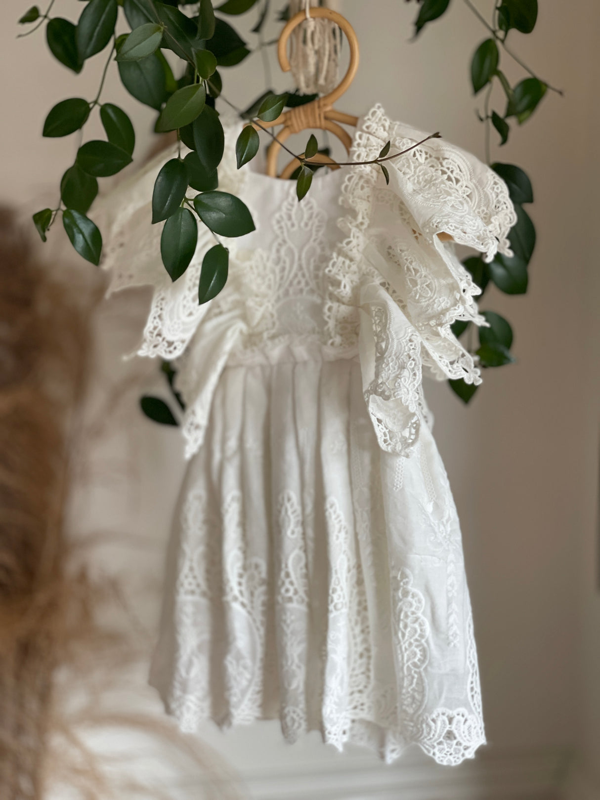 Harriet Heirloom Dress & cover  2/3T