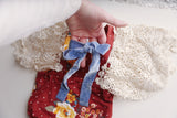 Rust polka Dot 9-12m