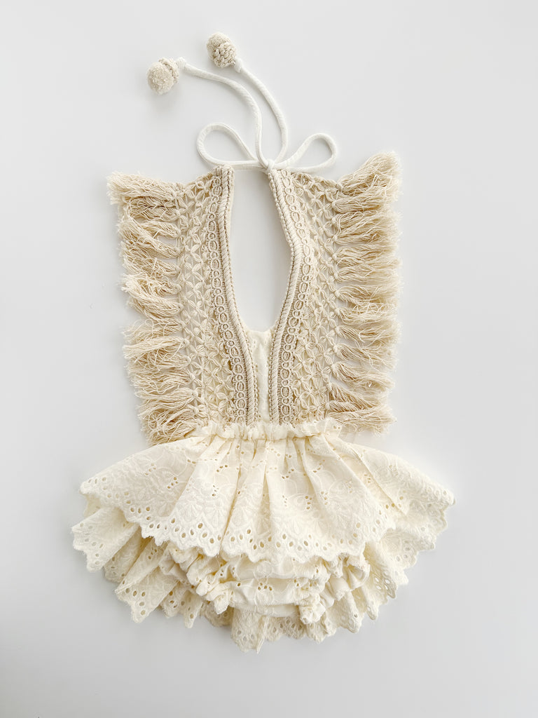 Aubree 9-12 Month Romper