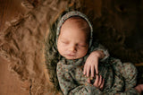 Jerry Speckled Mint- newborn set